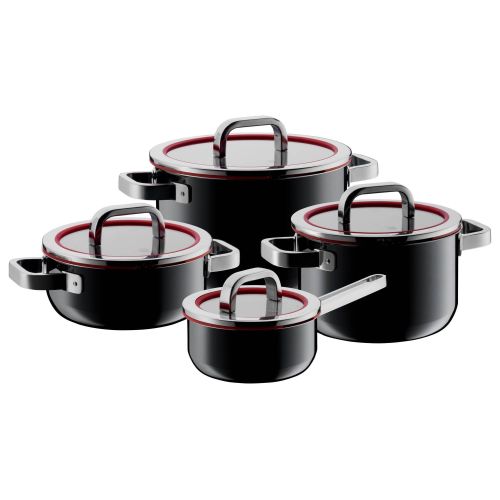 Bild: WMF Fusiontec Functional Topfset 4-teilig, functional black