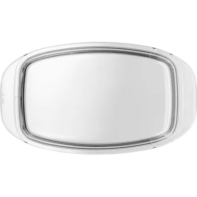 WMF Fusiontec Glasdeckel für Bräter rechteckig 0516075290 | Ersatzdeckel | Borosilikatglas | backofengeeignet