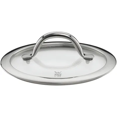 WMF Glasdeckel Fusiontec Inspire 16 cm | Topfdeckel Glas/Edelstahl | Hitzebeständig | Edelstahl/Durchsichtig