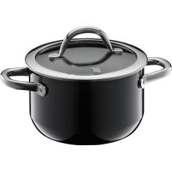 WMF Fusiontec Inspire Kochtopf mit Deckel, 16 cm, Black