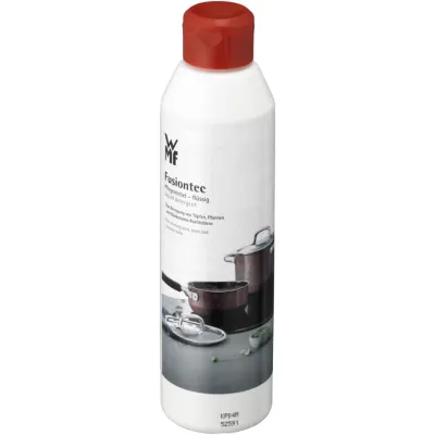 WMF Fusiontec Reinigungsmittel flüssig 250 ml | 0515055290 | Spezialreiniger für Silargan, Edelstahl, Glaskeramik | weiß