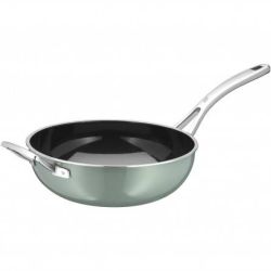 WMF Fusiontec Wok, Ø 28 cm Platinum