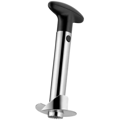 WMF Ananasschneider Gourmet 1873676030 | Ananas Schneider Entkerner | Edelstahl/Kunststoff | Ø 8 cm