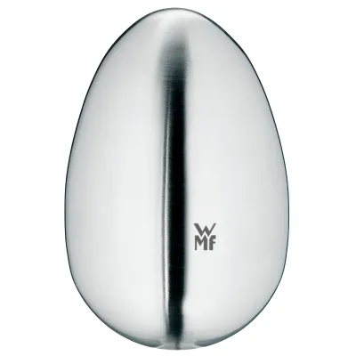 WMF Anti-Geruchseife Gourmet 0605796030 | Edelstahlseife gegen Küchen­gerüche | 7 cm oval | Cromargan Edelstahl | silber