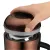 Bild: WMF Isolierkanne Impulse 690666600 | Thermoskanne 1L | Cromargan Edelstahl | Druckverschluss | Glaseinsatz | Kupfer