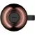 Bild: WMF Isolierkanne Impulse 690666600 | Thermoskanne 1L | Cromargan Edelstahl | Druckverschluss | Glaseinsatz | Kupfer