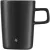 Bild: WMF Kineo Kaffeebecher 2 Stück | schwarzes Feinsteinzeug | ergonomischer Griff | spülmaschinengeeignet | Schwarz matt