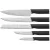 Bild: WMF Kineo Messer-Set 5-teilig | Küchenmesser Set | Performance Cut | Edelstahl/Kunststoff | ergonomisch | schwarz