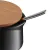 Bild: WMF Zuckerdose Kineo 0651569440 | schwarz | Steingut & Buchenholz | skandinavisches Design | spülmaschinengeeignet