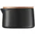 Bild: WMF Zuckerdose Kineo 0651569440 | schwarz | Steingut & Buchenholz | skandinavisches Design | spülmaschinengeeignet