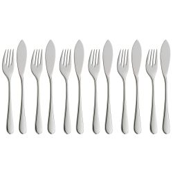 WMF Merit Fischbesteck-Set 12-teilig