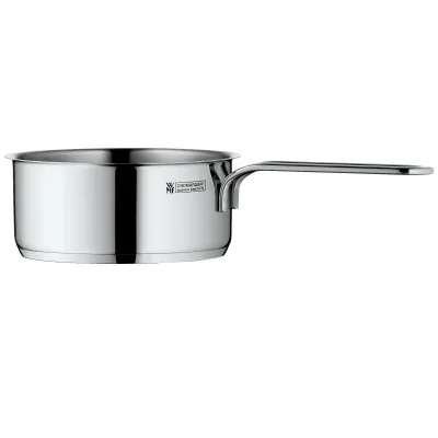 WMF Mini Stielkasserolle 14 cm | Edelstahl 18/10 | induktionsgeeignet | 0,9l | stapelbar