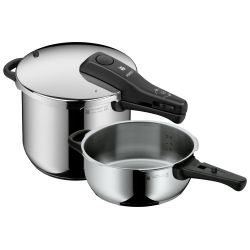 WMF Perfect One Pot Schnellkochtopf-Set, 6,5 und 3,0 Liter