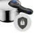Bild: WMF Schnellkochtopf-Set Perfect Plus 0794469990 | One Pot | 6,5L & 3,0L | Edelstahl | Cromargan | Induktion | silber