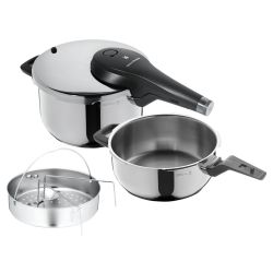 WMF Perfect Premium Schnellkochtopf Set 4,5l + 3l mit Einsatz