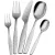 Bild: WMF Menuemesser Sentic 1270036349 | Edelstahl | Cromargan protect® poliert | geschmiedet | Wellenschliff