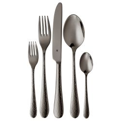 WMF Sitello Besteck-Set, Midnight Edition, 30-teilig, Cromargan®