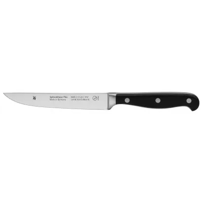 WMF Steakmesser Spitzenklasse Plus 12 cm | Wellenschliff | Edelstahl/Kunststoff | schwarz/edelstahl