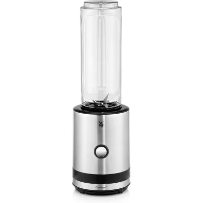 WMF Küchenminis Smoothie Maker | 300W | 0,6l Tritan-Becher | Icecrush Funktion | Edelstahl Matt