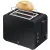 Bild: WMF Toaster Stelio 414210071 | 2 Scheiben | Edelstahl matt | 7 Bräunungsstufen | Brötchenaufsatz | Schwarz