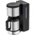 Bild: WMF Stelio Filterkaffeemaschine | 8 Tassen | Thermoskanne | 1000W | Edelstahl Schwarz | Tropfstopp | Abschaltautomatik