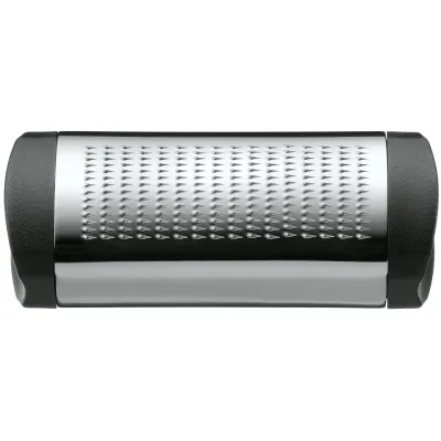 WMF Muskatreibe Top Tools 0686166040 | Muskatnussreibe Edelstahl 8 cm | Extrascharf | Aufbewahrung | Edelstahl/Schwarz