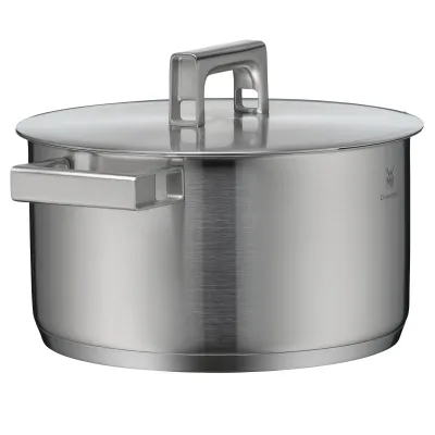 WMF Edelstahldeckel Ultimate Cool+ 20 cm | Topfdeckel | Cromargan | doppelwandig | Cool+ Griff | gebürstet