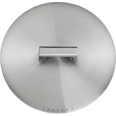 WMF Edelstahldeckel Ultimate Cool+ 24 cm | doppelwandig | Cool+ Griff | für Muldenlüfter | gebürstet