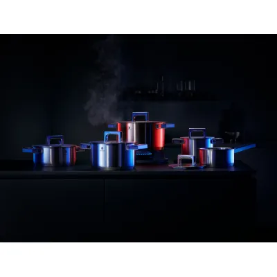 WMF Kochtopf Ultimate Cool+ 24 cm | Edelstahl | Induktion | Innenskalierung | Spülmaschinengeeignet | silber