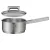 Bild: WMF Stielkasserolle Ultimate Cool+ 16 cm | Edelstahl Cromargan® | Induktion | mit Deckel | spülmaschinenfest