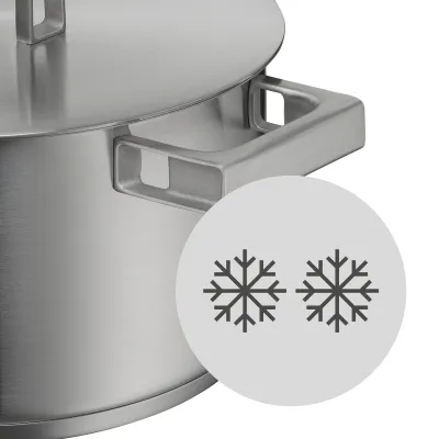 WMF Topfset Ultimate Cool+ 5-teilig | Edelstahl 18/10 | Induktion | Cool+ Griffe | spülmaschinengeeignet