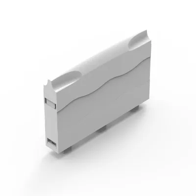Eldon Sammelschienenklemme 3-polig | 16mm² | 63A | 22,5mm | Flachschiene | Federzugklemme