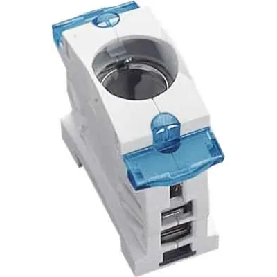 Wöhner D0-Einbau-Sicherungssockel 31303 | D0-Sicherungssockel | E18 | 1-polig | 63A | 400V | D02 | DIN-Schiene