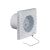 Bild: Wohnraumventilator 100erR mit Zugschalter und Netzstecker für Wand Bad Toilette
