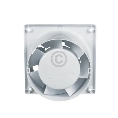 Wohnraumventilator 100erR weiß mit Kugellager Feuchtesensor für Wand Decke Bad T