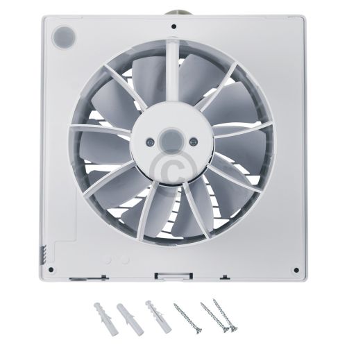 Bild: Wohnraumventilator 150erR mit Feuchtesensor für Wand Bad Toilette etc