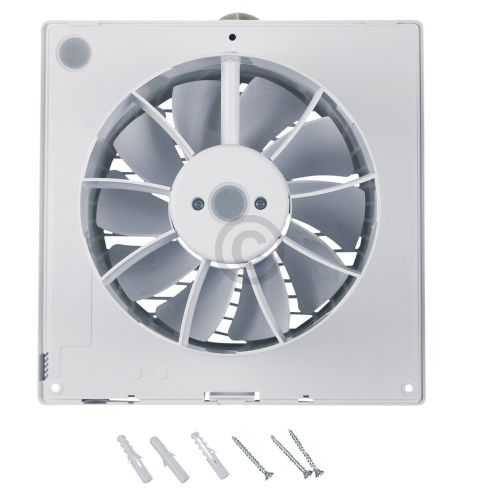 Bild: Wohnraumventilator 150erR weiß mit Timer für Wand Bad Toilette etc