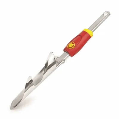 WOLF Garten Distelstecher multi-star IW-M 71AAA022650 | Unkrautstecher Löwenzahn | Metall | 30x10x4 cm | Rot