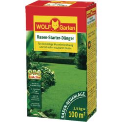 Wolf Garten Rasen-Starterdünger 100m² LH100
