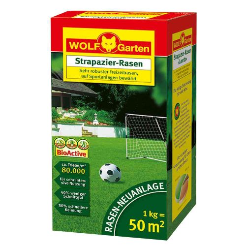 Bild: Wolf Garten Strapazier-Rasen Loretta 50m² LJ50 