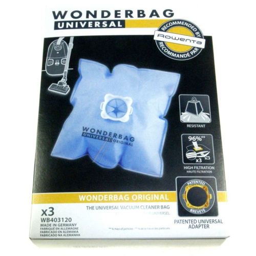 Bild: Wonderbag Staubbeutel für Staubsauger Groupe Seb WB403120 3er Pack