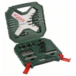 X-Line Bohrer- und Schrauber-Set, 60-teilig, Bohrer- & Bit-Satz (grün)