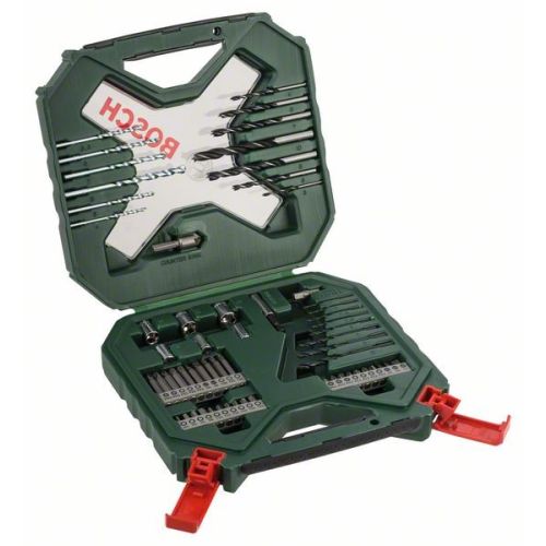 Bild: X-Line Bohrer- und Schrauber-Set, 60-teilig, Bohrer- & Bit-Satz (grün)