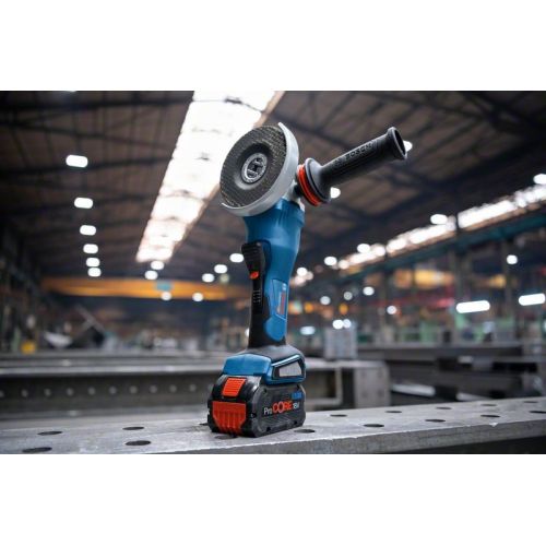 Bild: X-LOCK Akku-Winkelschleifer BITURBO GWX 18V-15 P Professional solo, Ø 125mm (bla