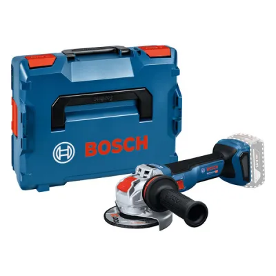 Bosch Akku-Winkelschleifer GWX 18V-11 S 06019N4200 | X-LOCK | 18V | 3.000–9.000 U/min | Ø125mm | L-BOXX | blau/schwarz