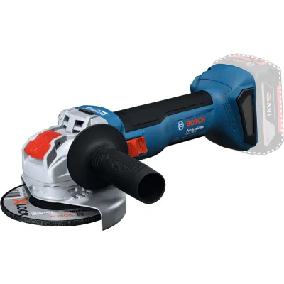Bosch Akku-Winkelschleifer GWX 18V-8 | 06019N9100 | X-LOCK | 18V | 11.000 U/min | 125mm Scheibe | blau/schwarz | solo