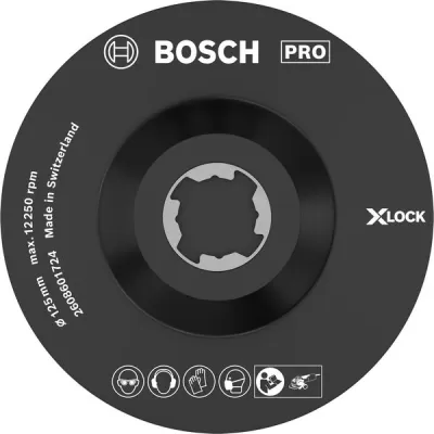 X-LOCK SCM Stützteller mit Mittelstift, Ø 125mm