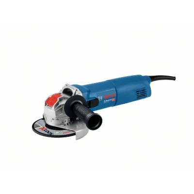 Bosch Winkelschleifer GWX 14-125 + DD 06017B7001 | X-LOCK | 1400W | 125mm | Diamanttrennscheibe | Blau