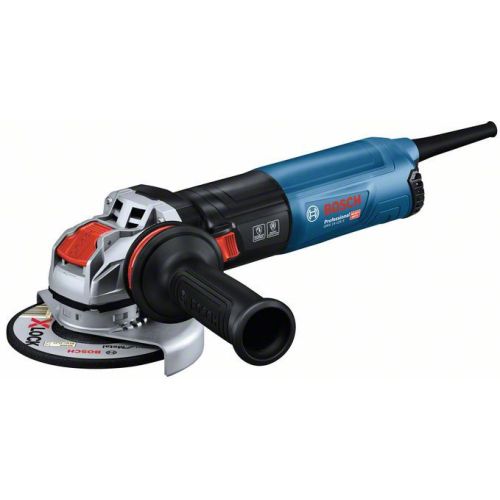 Bild: X-LOCK Winkelschleifer GWX 14-125 S Professional (blau/schwarz, 1.400 Watt)