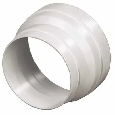 Xavax Reduzierstück 111061 | Reduzierstück für Dunstabzugshaube 125 auf 100 mm | Kunststoff | Lüftungsadapter